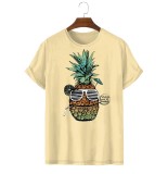 Men's Pineapple Ideas Fun Short Sleeve T-Shirt