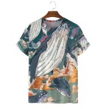 Men's Beluga Art Short Sleeve T-Shirt