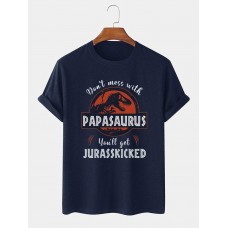 Vintage Dinosaur Short Sleeve T-Shirt